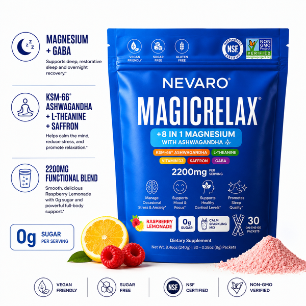 Nevaro™ Sleep & Relaxation 8-in-1 Drink Mix